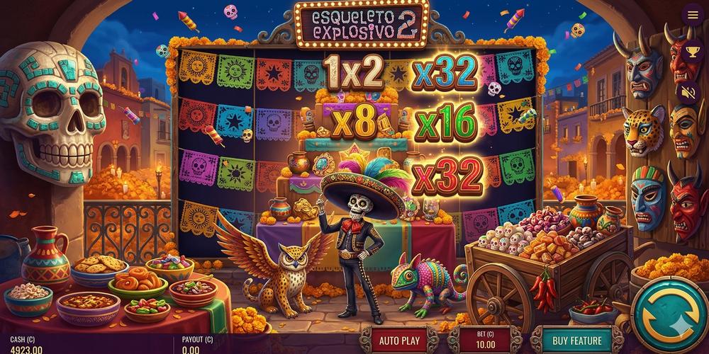 Esqueleto Explosivo 2 Slot bono para Esqueleto Explosivo 2